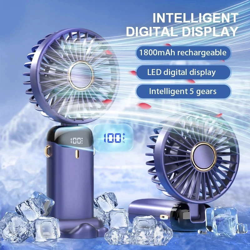 Mini Handheld Fan Foldable Nec - Small Appliances 评论和价格