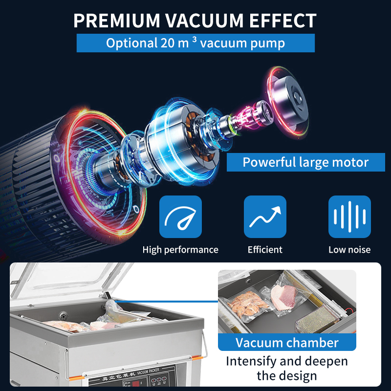 Commercial Semi-Automatic Vert - Food Vacuum Sealer Machine 评论和价格