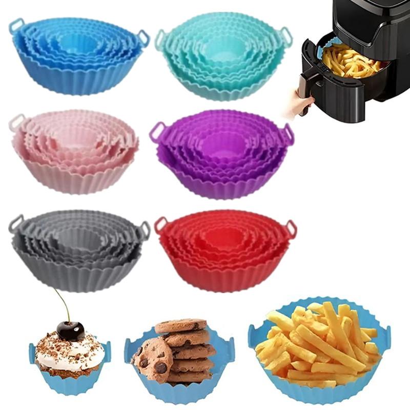 C Air Fryer Silicone Tray Baki - Air Fryer Silicone Pot Liner 评论和价格