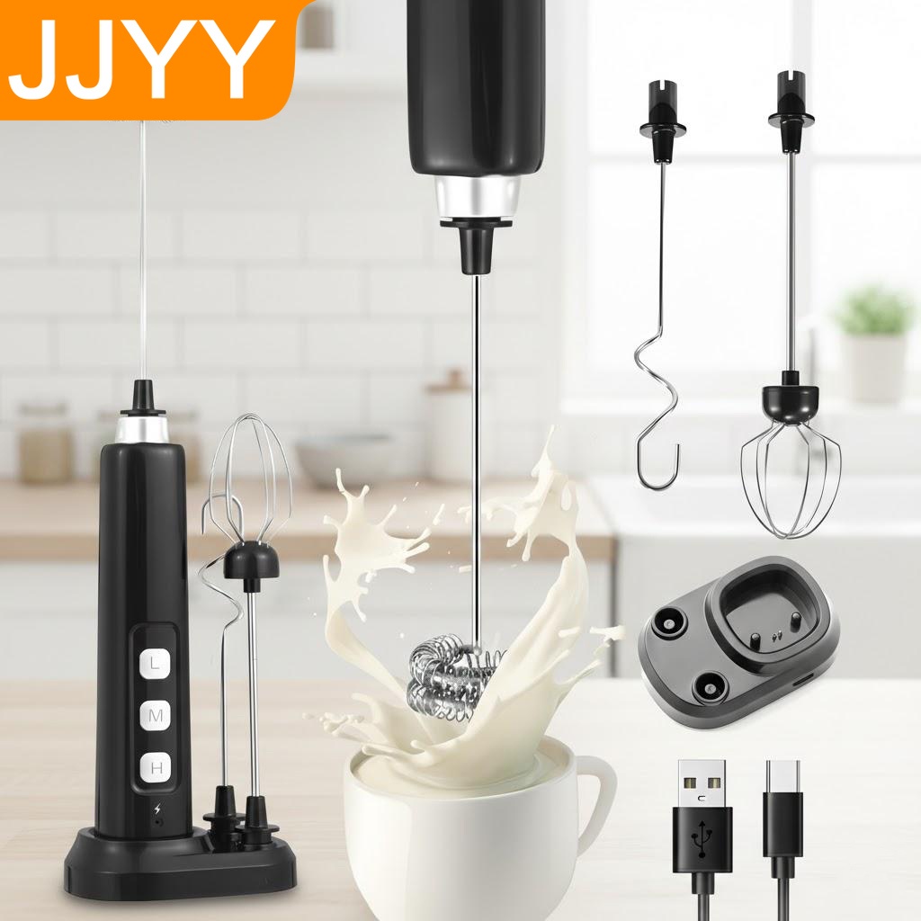 USB Rechargeable Handheld Milk - Electric Milk Frother Handheld 评论和价格