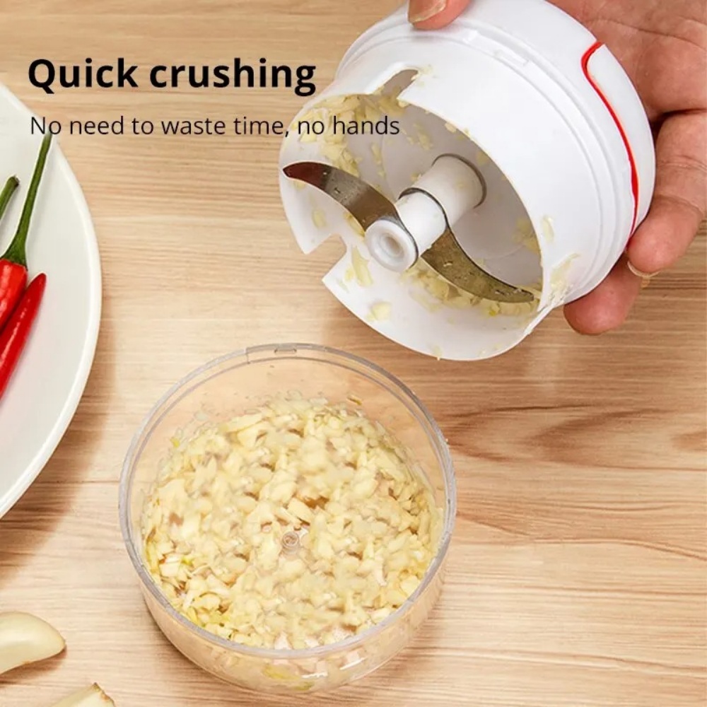 Manual Garlic Masher Hand Pull - Immersion Hand Blender Set 评论和价格