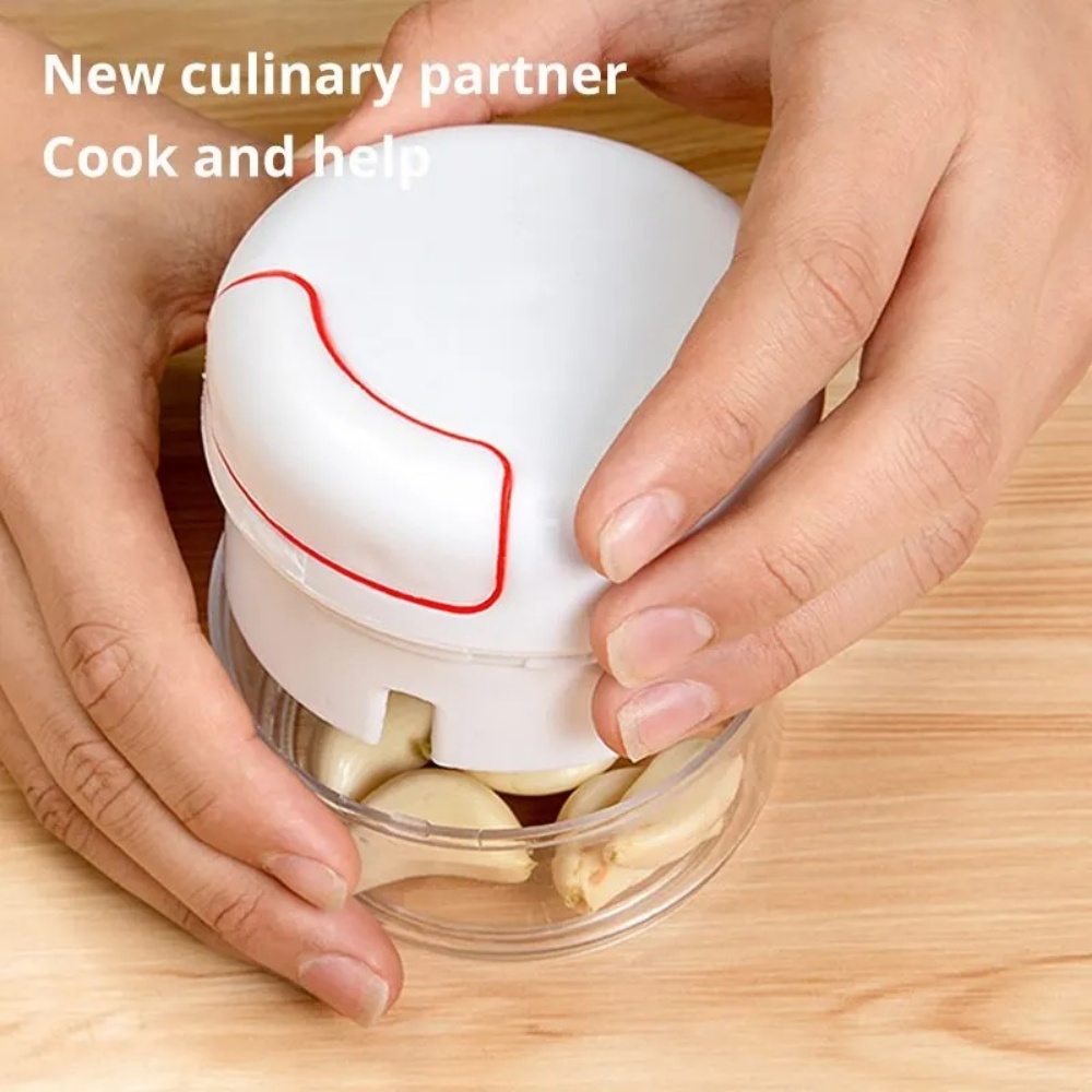 Manual Garlic Masher Hand Pull - Immersion Hand Blender Set 评论和价格