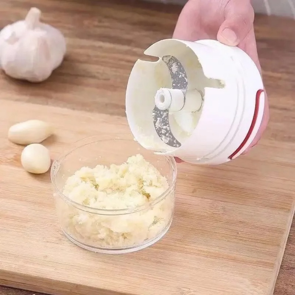 Manual Garlic Masher Hand Pull - Immersion Hand Blender Set 评论和价格